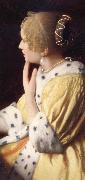 Johannes Vermeer Details of Mistress and maid china oil painting reproduction